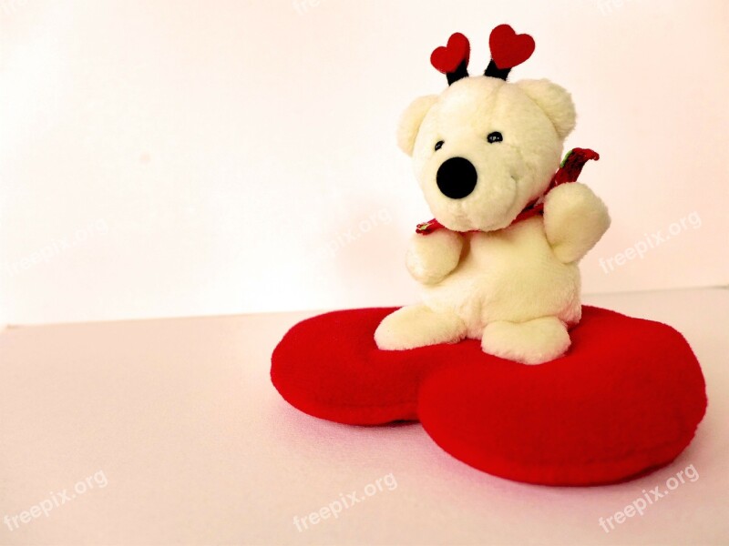 Love Valentine's Day Valentine Teddy Bear Romance