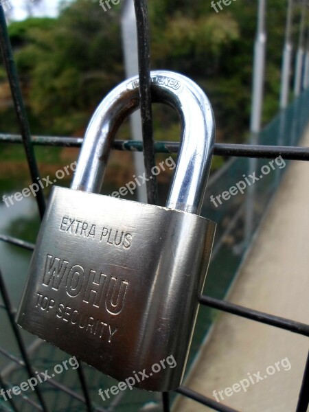 Padlock Silver Safe Locked Macro