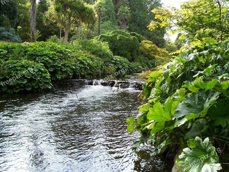 County Wicklow Water Glistening River Ireland