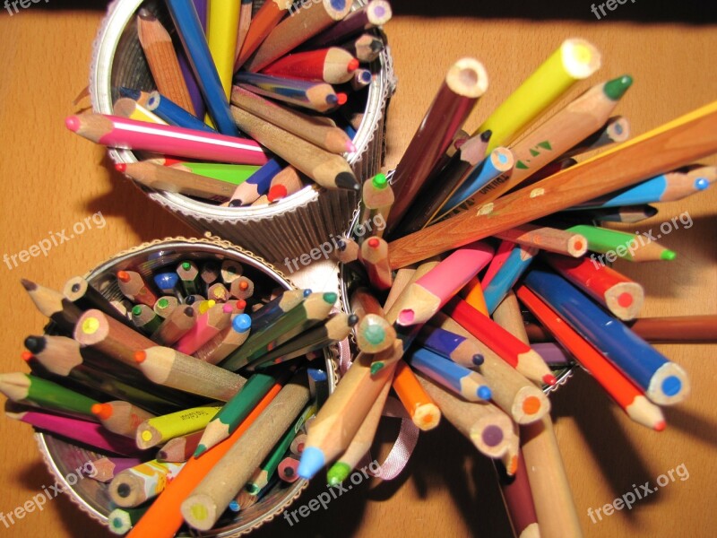 Pencil Color Writing Tool Pencils Free Photos