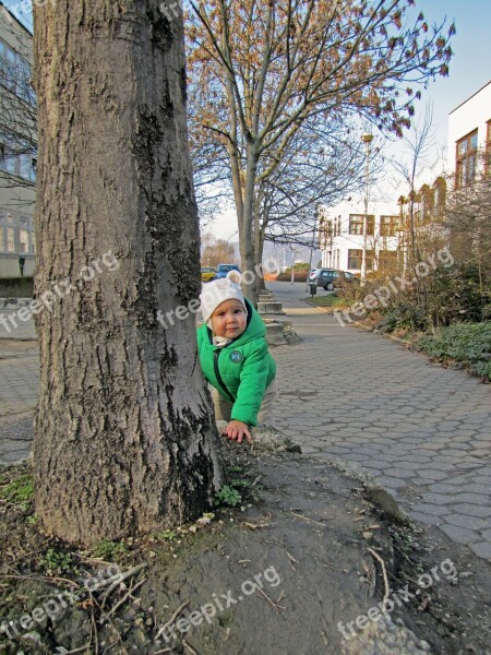 Baby Kid Plays Smile Cute