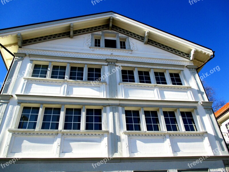 Architecture House Appenzeller House Typical Restored