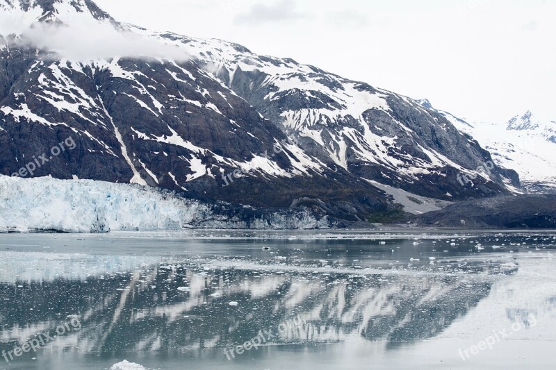 Alaska Cold Ice Water Reflection