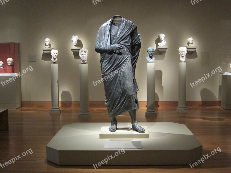 Statue Marcus Aurelius Sculpture Roman Soldier