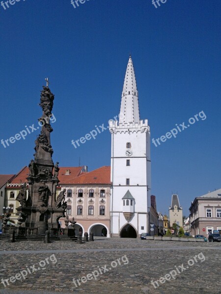 Bohemia Kadaň Town Hall White Square