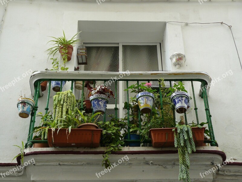 Balcony Exterior Decoration Hanging Basket Decoration Vacations