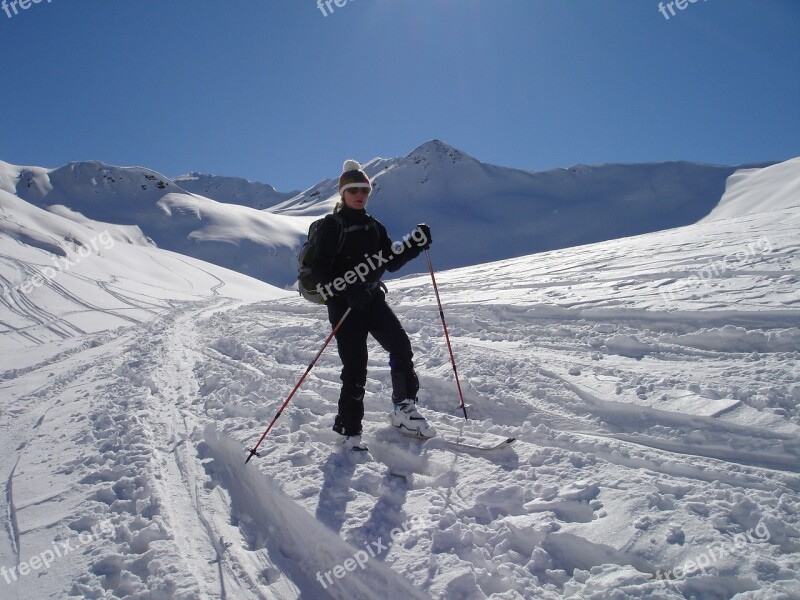 Backcountry Skiiing Ski Touring Courses Skiing Depart Winter Mountaineering