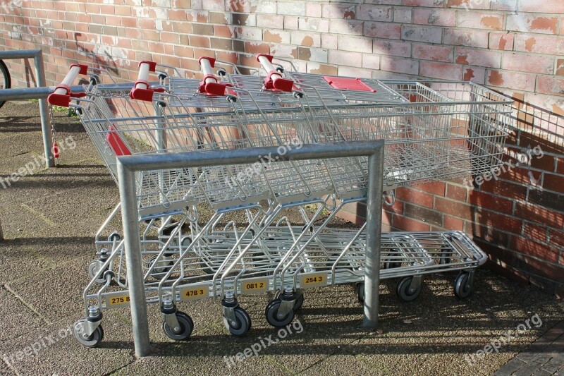 Shopping Cart Trolley Shopping Free Photos