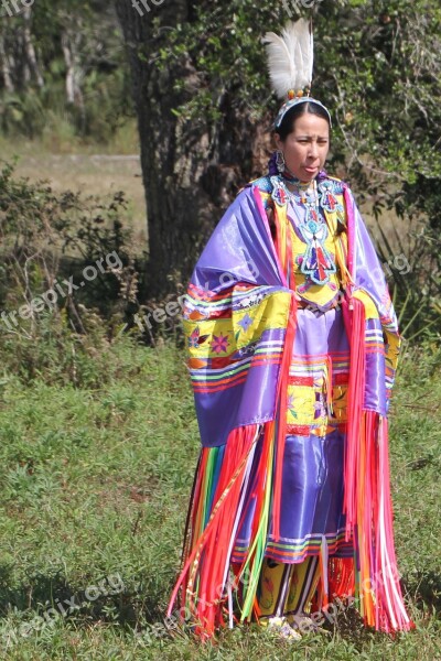 Native American Dancer Costume American West Indians