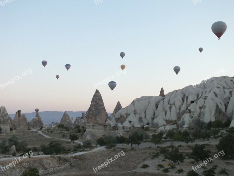 Cappadocia Goreme Turkey Balloon Free Photos