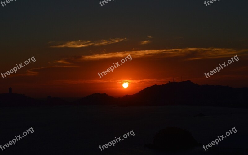 Acapulco Sunset Mexico Paradise Beach