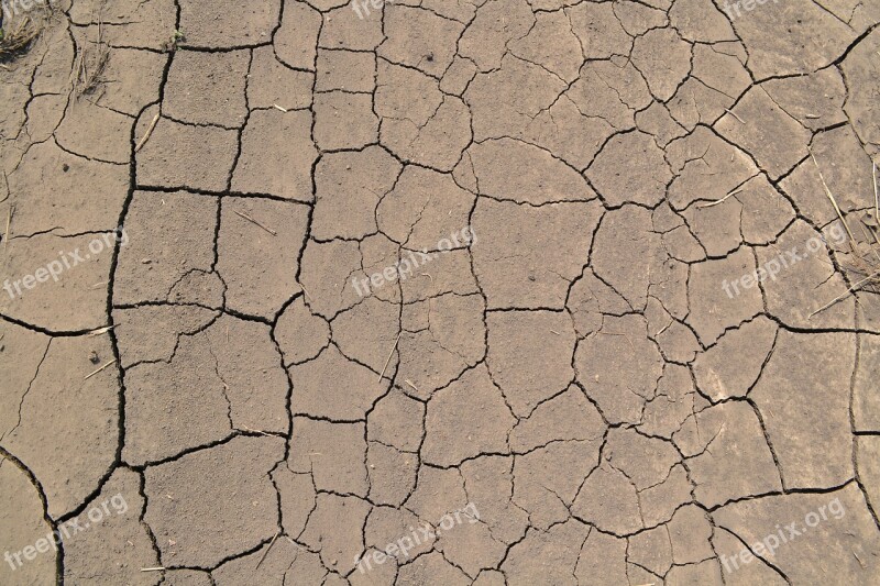 Desert Dry Dirt Texture Parched