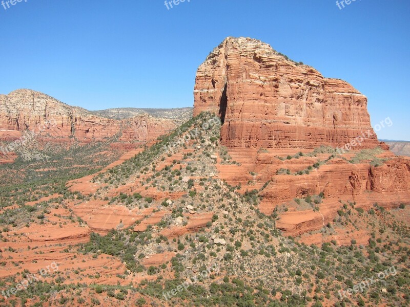 Sedona Landscape Scenic Arizona Desert