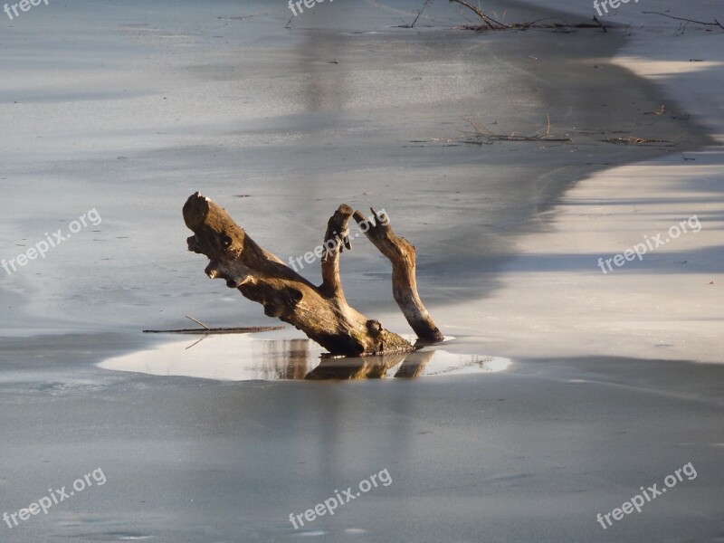 Konar River Ice Winter Free Photos