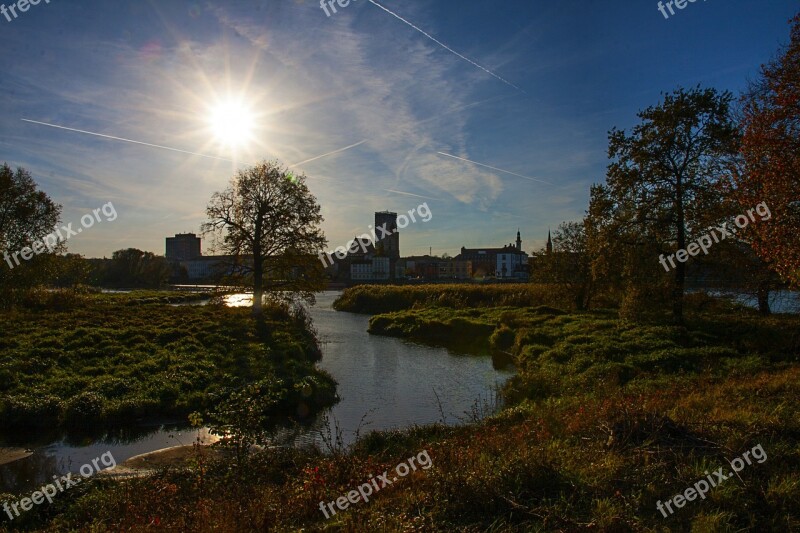 Słubice Frankfurt Water View The Sun