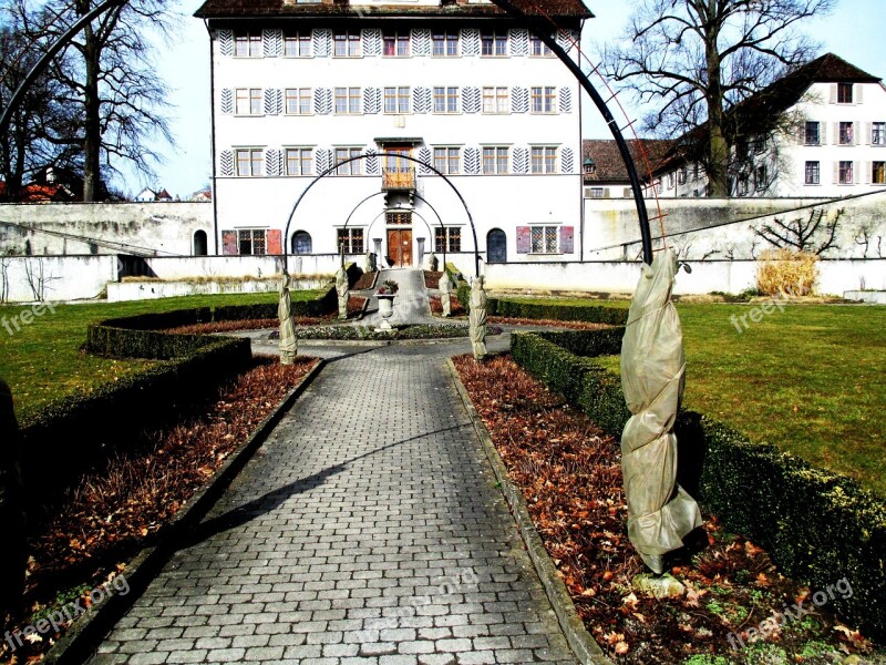 Castle Castle Park Planzenboegen Idyllic Hauptwil