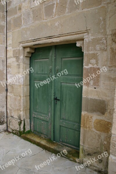 Cyprus Mosque Doorway Building Mediterranean