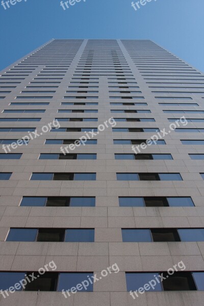 Tall Tower Building Architecture Modern Building