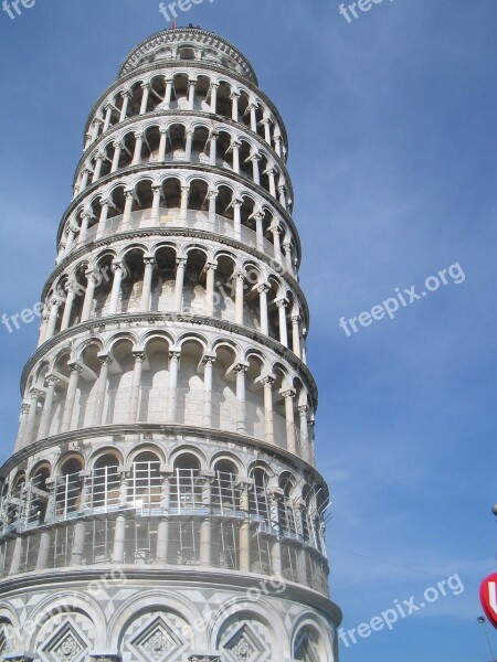 Leaning Tower Of Pisa Italy Leaning Tower Landmark Leaning