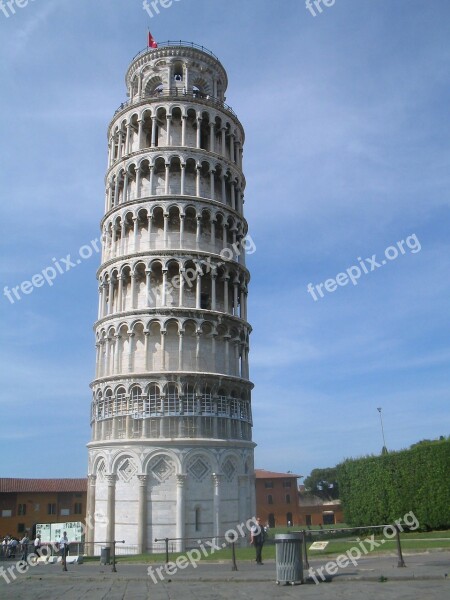 Leaning Tower Of Pisa Italy Leaning Tower Landmark Leaning