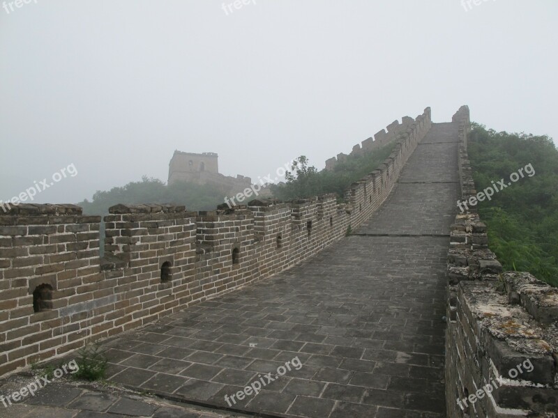 Great Wall China Chinese Wall Architecture