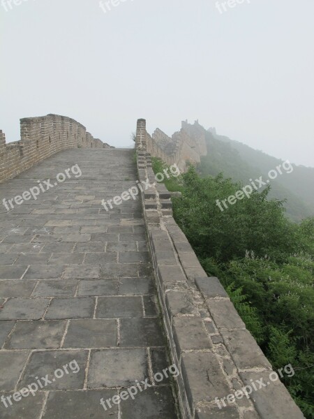 Great Wall China Chinese Wall Architecture