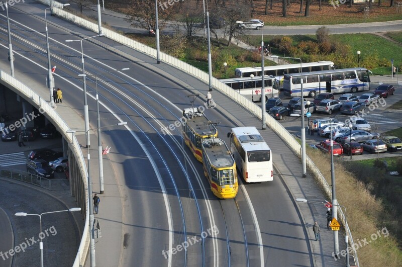 Bridge The Viaduct Street Bus Tram