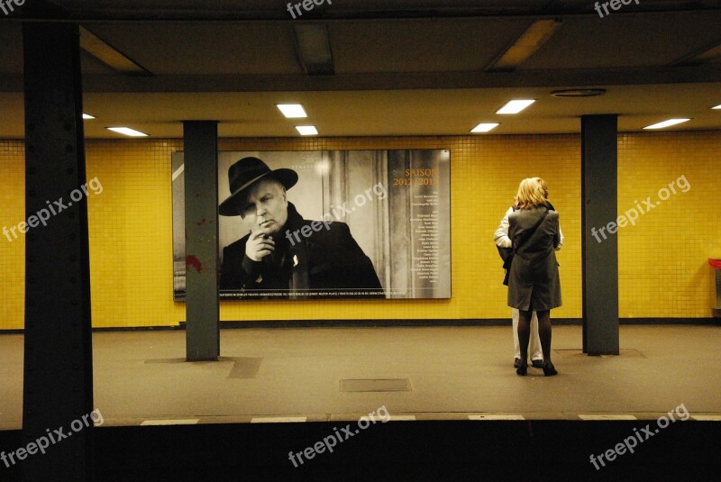 Metro Berlin S Bahn Underground Germany