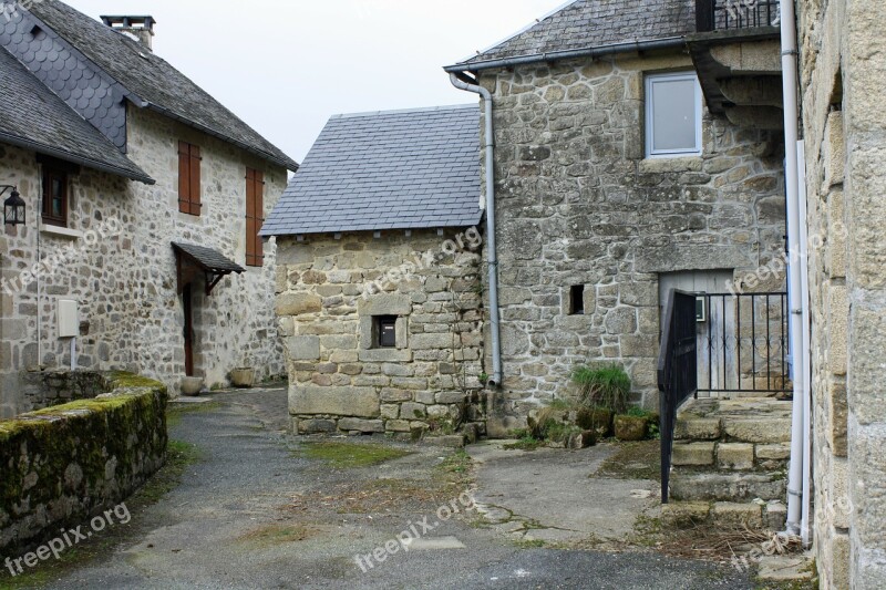 Stone Houses Ancient Houses Stone Hamlet French Hamlet Stone Buildings