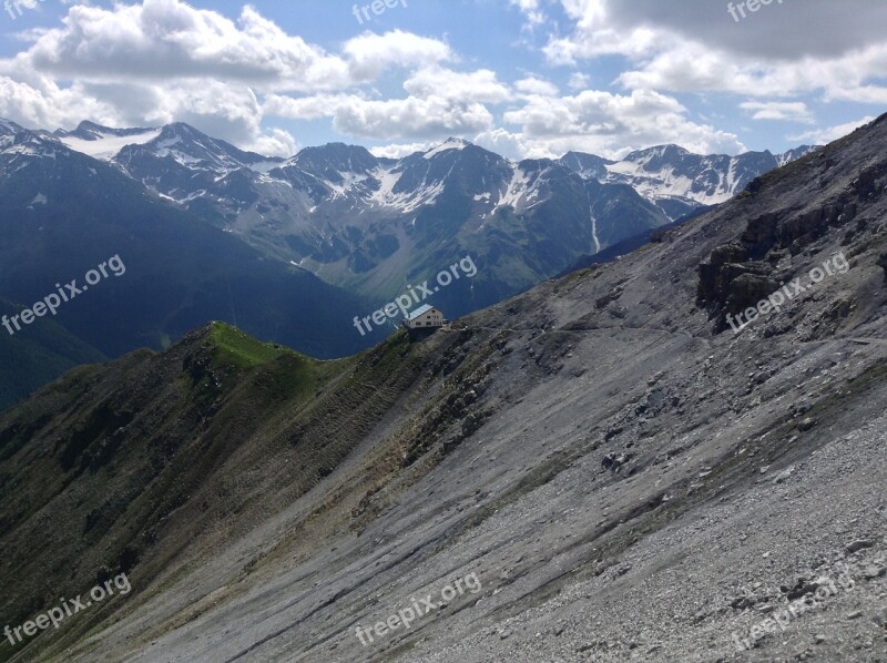 Mountain Hut View Tabarettahuette Solda