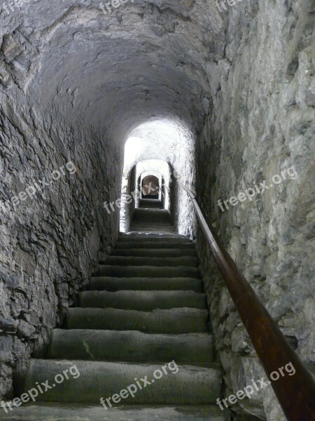 Staircase Pierre Castle France Free Photos