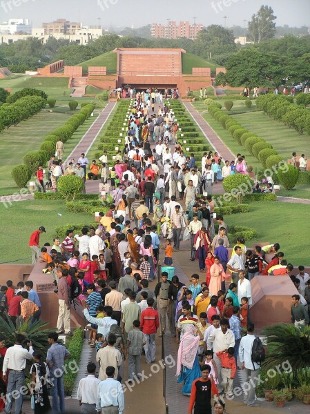 India Delhi Bahai Temple Lotus Temple New Delhi