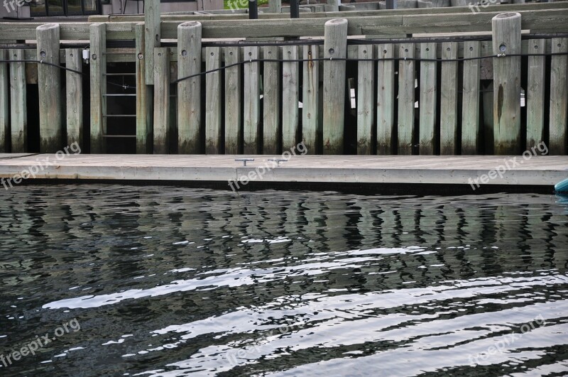 Halifax Scenery Wharf Harbour Water