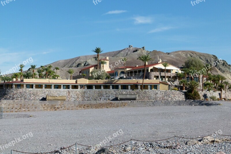 Furnace Creek Resort Desert Oasis Death Valley National Park California