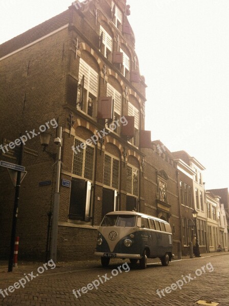 Vw Volkswagen Gouda Architecture Historical Building