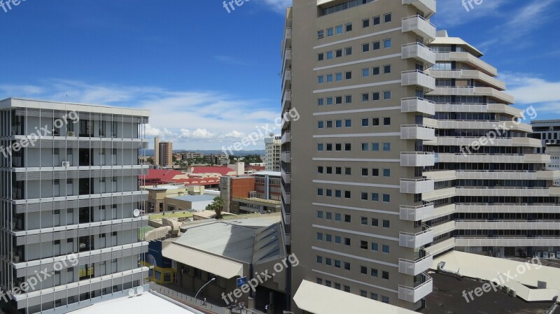 Windhoek Namibia City Archtecture Free Photos