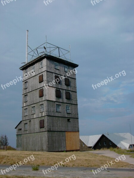 Ddr Former Border Tower Watchtower Tower Border