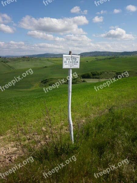 Campaign Tuscany Landscape Free Photos