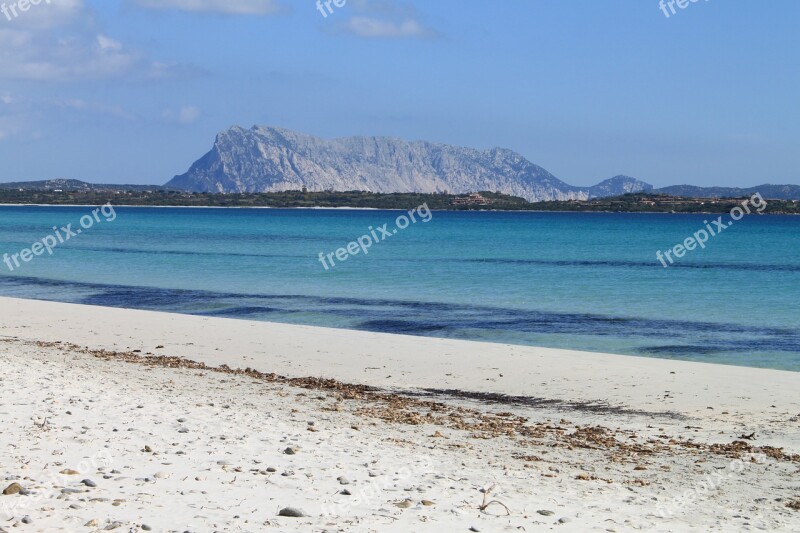 Sardinia Water Tavolara Landscape Island