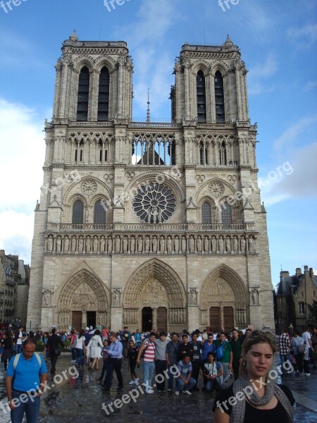 Notre Dame Church Paris Free Photos