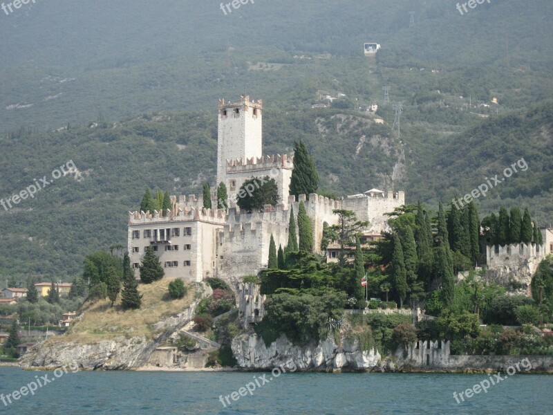 Skaligerburg Torri Del Benaco Garda Lago Di Garda Castle