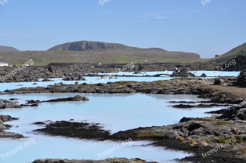 Blue Lagoon Iceland Nature Free Photos