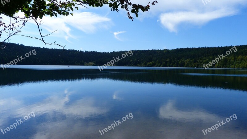 Landscape Lake Nature Reflections Water