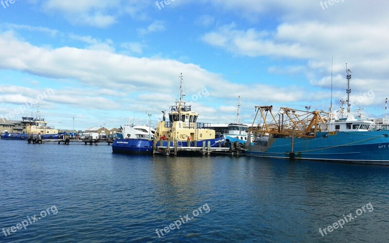 Harbour Marina Fishing Port Sailing Water