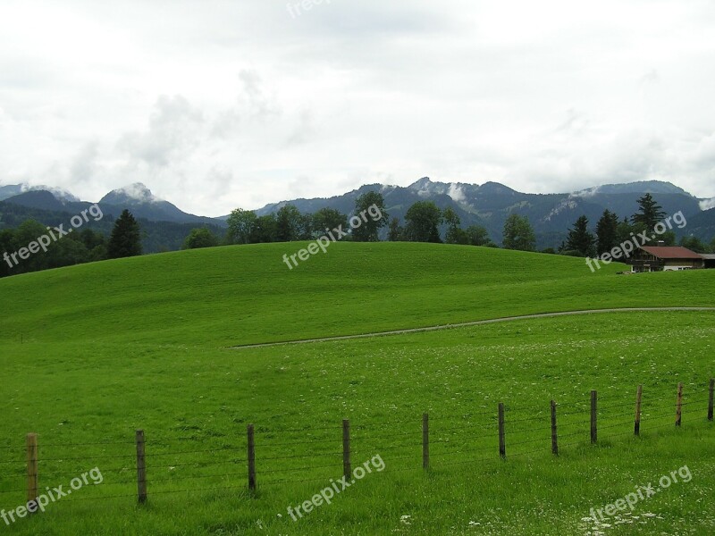 Oberstdorf Hiking Alpine Allgäu Alps Mountains