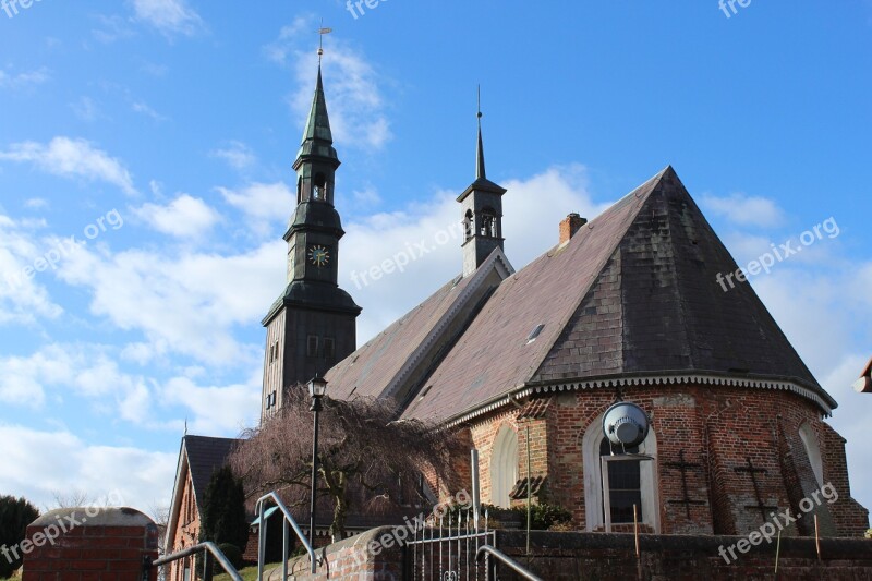 Church Of St Magnus Tating Churches Church Eiderstedt Architecture