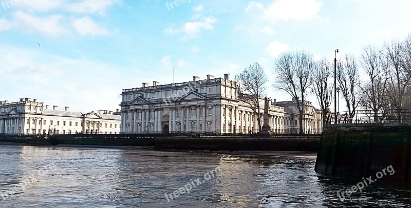 Greenwich London England River Thames