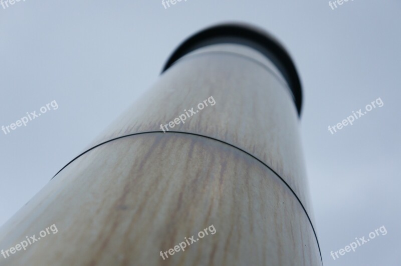 Chimney Grey Structure Phallic Symbol Rust