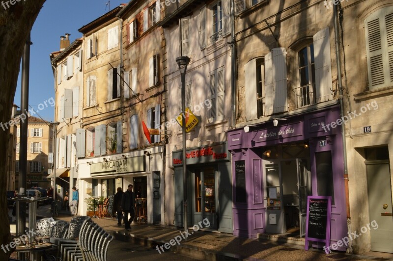 Avignon France Architecture Street Places