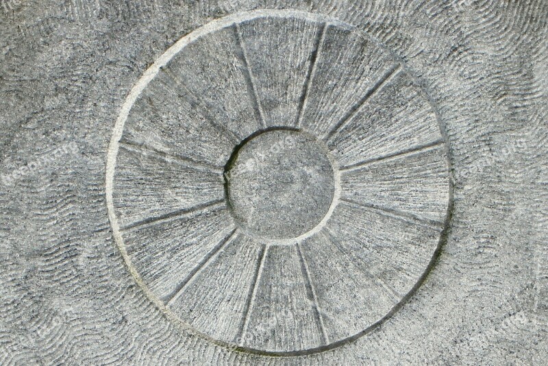 Relief Stone Symbol Wheel District